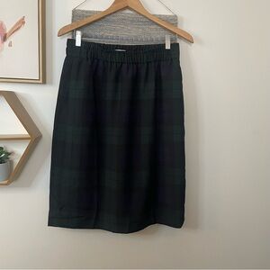 J. Crew Plaid Skirt NWT Medium